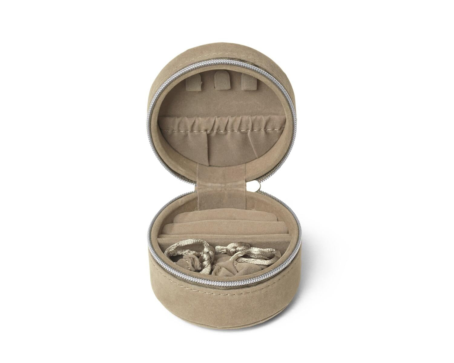 Z Zip Round smykkeskrin, Cobbelstone - Small